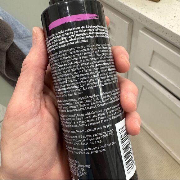 Aveda Speed of Light Blow Dry Spray - Black and Purple - Picture 4 of 9